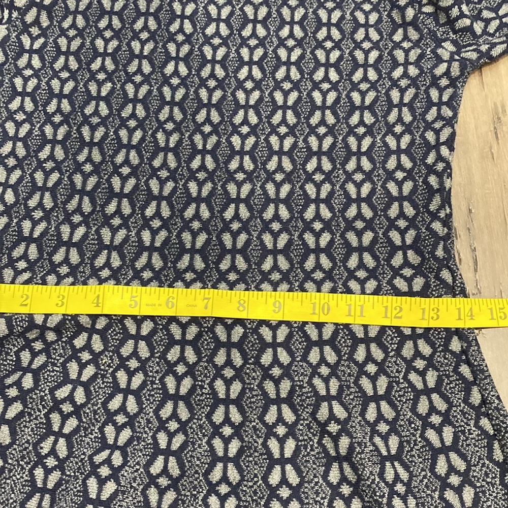 Lauren Hansen Katia sweater dress blue gray - Picture 9 of 9